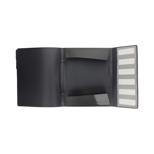 Teczka segregująca A4/6 czarna Solid Leitz