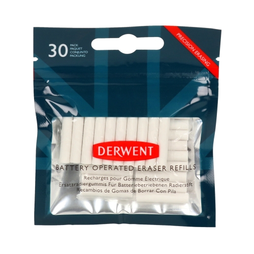 Wkłady do gumki elektrycznej Derwent 2300023 - 30szt.