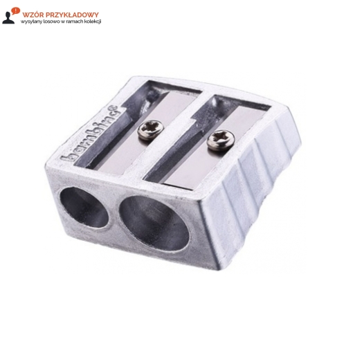 Temperówka podwójna metalowa Bambino - 12szt.