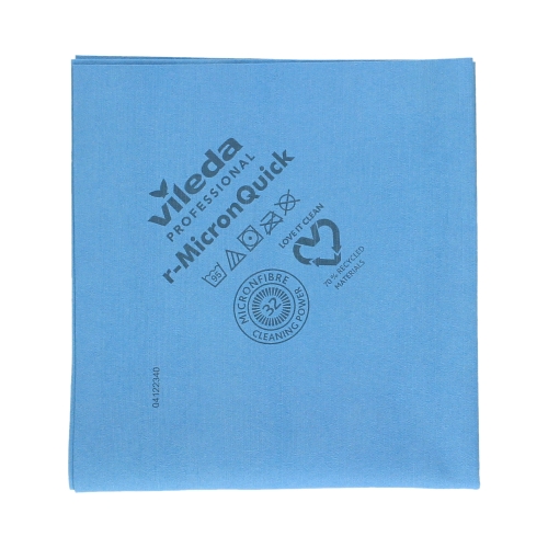 Ścierka 38x40 niebieska R-Micron Quick Vileda Professional