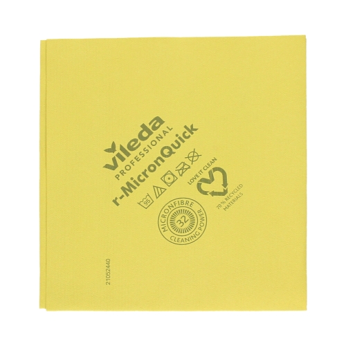 Ścierka 38x40 żółta R-Micron Quick Vileda Professional