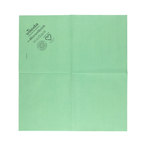 Ścierka 38x40 zielona R-Micron Quick Vileda Professional