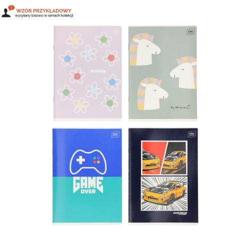 Zeszyt A5/16 gładki Interdruk