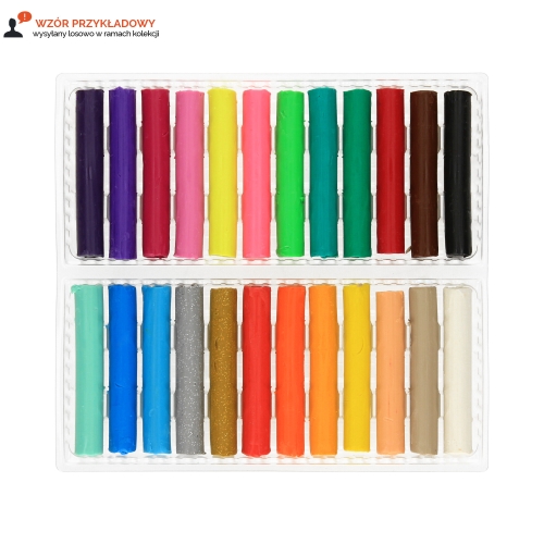 Plastelina 24kol Standard Bambino