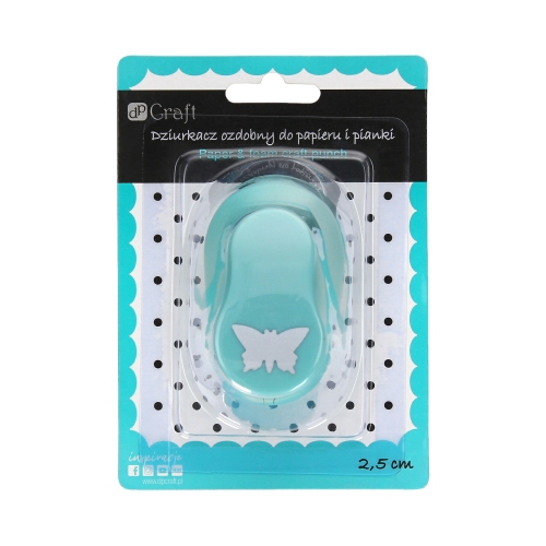 Dziurkacz ozdobny papier/pianka 2.5cm Motyl