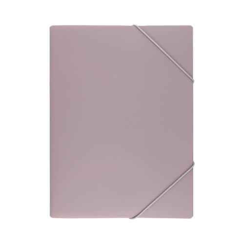 Teczka z gumką A4/PP 20mm róż Morandi Biurfol