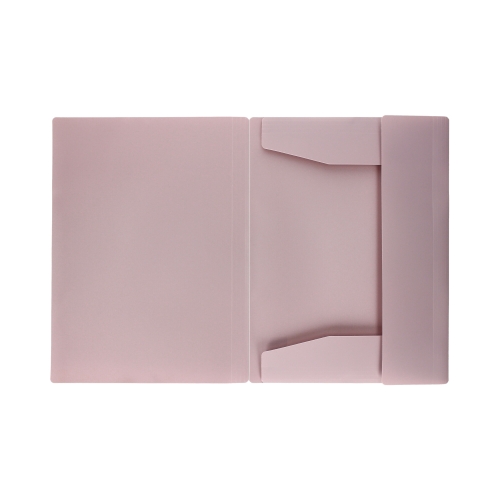 Teczka z gumką A4/PP 20mm róż Morandi Biurfol