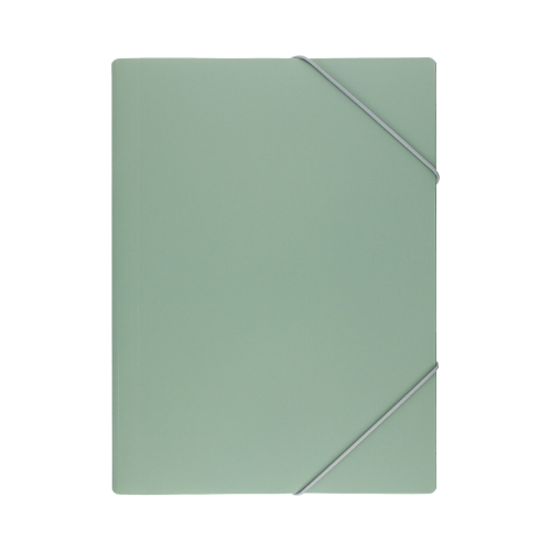 Teczka z gumką A4/PP 20mm zieleń Morandi Biurfol