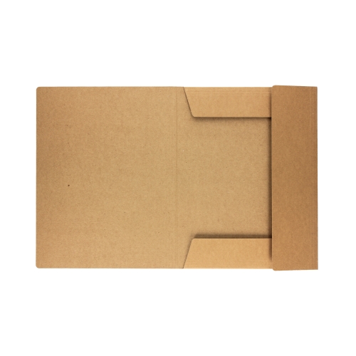 Teczka z gumką A4 natural ECO Biurfol - 5szt.