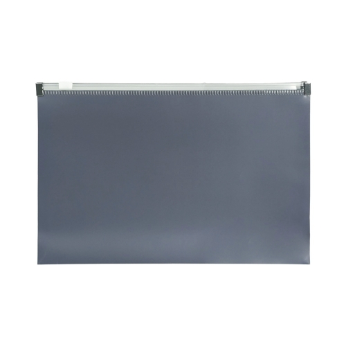 Teczka kopertowa na suwak  A5/PP mix kolorów Morandi Biurfol - 10szt.