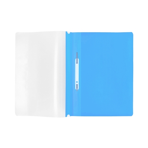 Skoroszyt sztywny A4/PVC niebieski Panta Plast