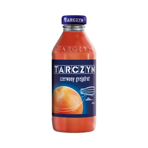 Napój 300ml czerw/grejpfrut Tarczyn szkło