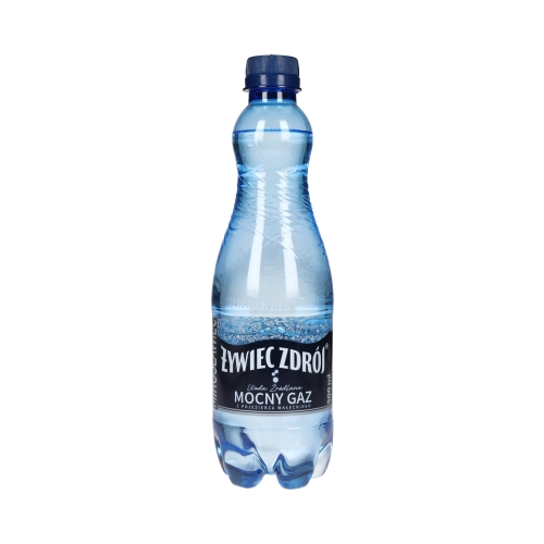 Woda źródlana 0.5l mocny gaz Żywiec