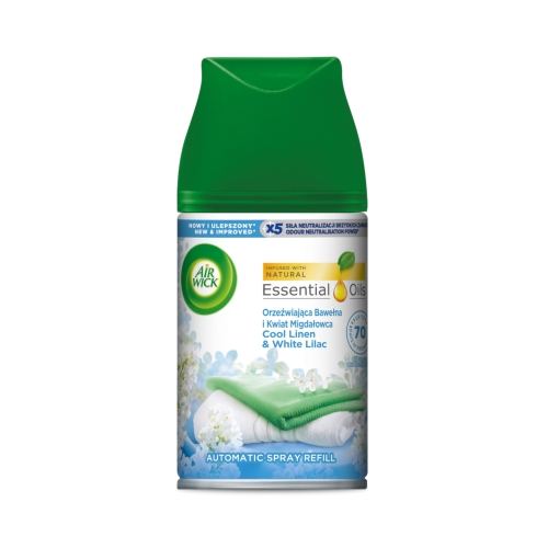 Odświeżacz powietrza Freshmatic zapas Llia/Bawełna AirWick