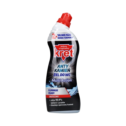 Płyn WC żel 750ml Kret Multi Action