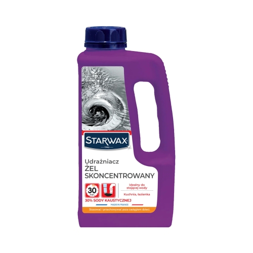 Udrażniacz do rur odtykacz w żelu 1L Starwax
