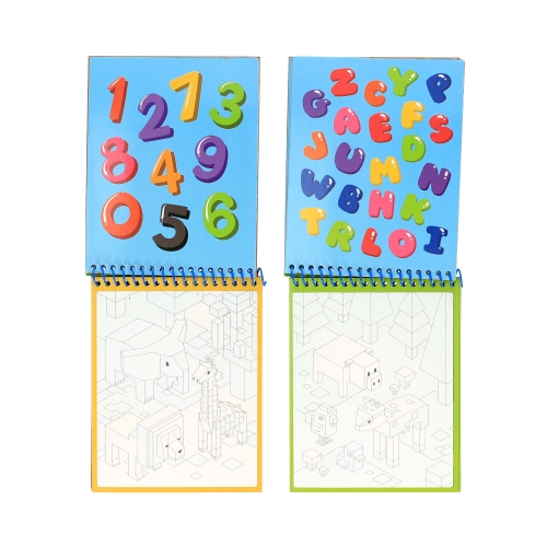 Magiczna kolorowanka wielorazowa wodna Game Kidea