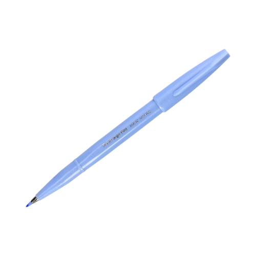 Pisak pędzelkowy szaro-błękitny Brush Sign Pen Pentel SES15