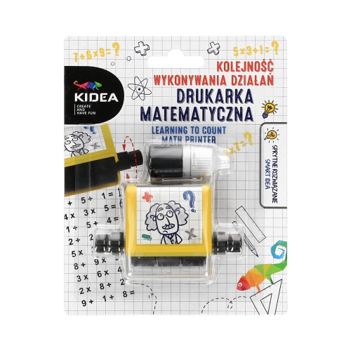 Drukarka matematyczna kolejność wykonywania działań Kidea
