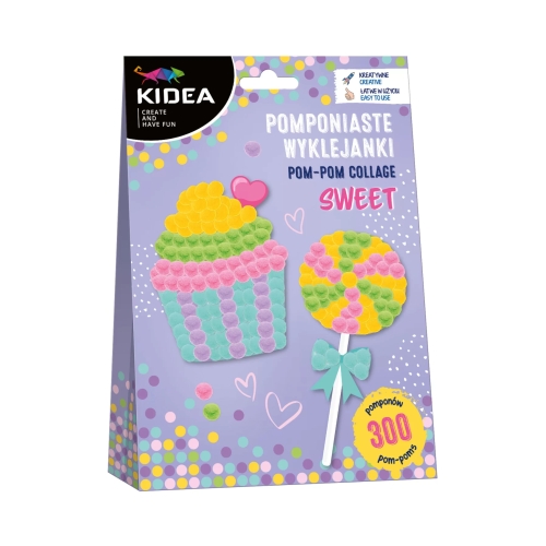 Pomponiasta wyklejanka Sweet Kidea