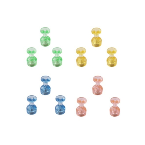 Magnesy neodymowe beczułki D.Rect - 12szt.