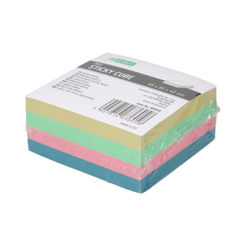 Karteczki 85x85x40 kolor klejone DRect