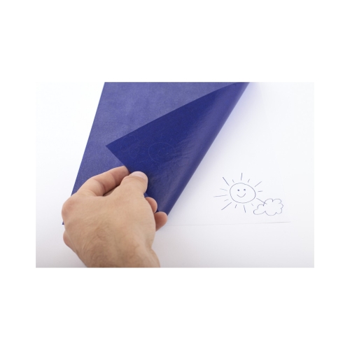 Kalka ołówkowa A4 niebieska DRect (50)