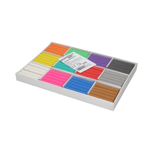 Plastelina zestaw 120szt - 12kol. po 10szt. - KOMA plast