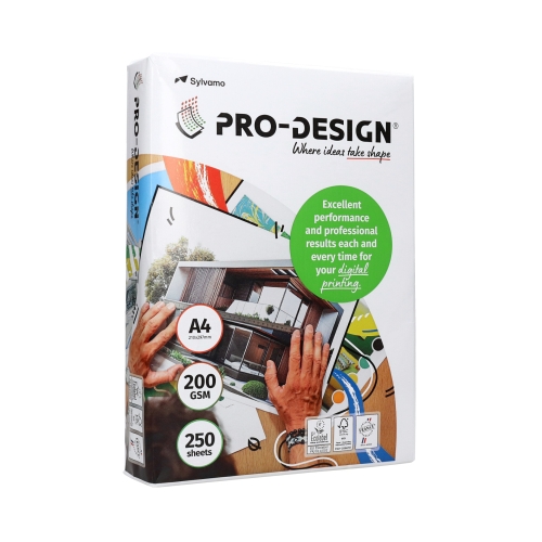 Papier ksero A4 200g satyna Pro Design (250)