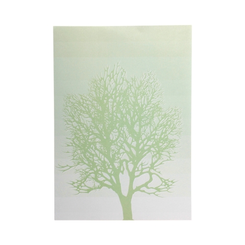 Arkusze barwne A4 100g Drzewo - 50 ark.