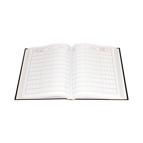 Książka korespondencyjna A4/300 czarna TO KIN