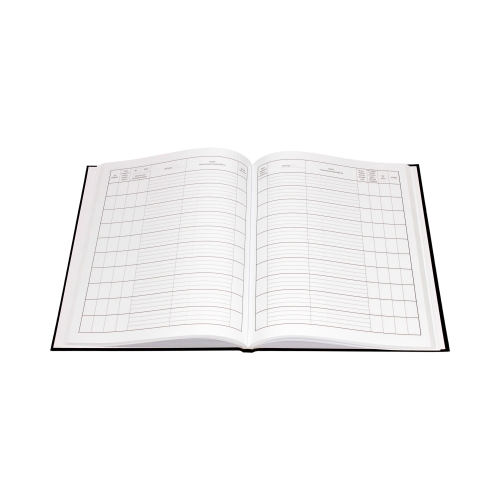 Książka korespondencyjna A4/96 czarna TO KIN