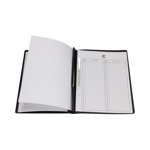 Skoroszyt akta osobowe PP/perforacja czarne Biurfol