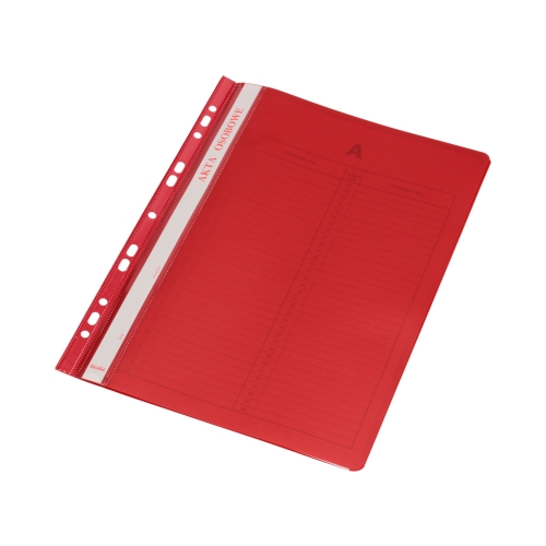 Skoroszyt akta osobowe PP/perforacja czerwony Biurfol ST-23