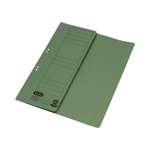 Skoroszyt oczko A4 1/2 zielony Elba 21451GN
