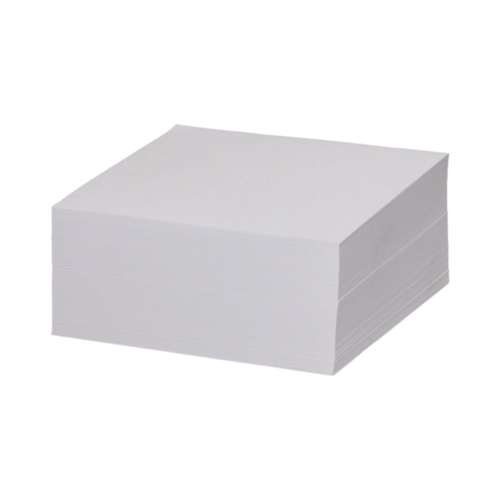 Karteczki 85x85x400 białe nieklejone