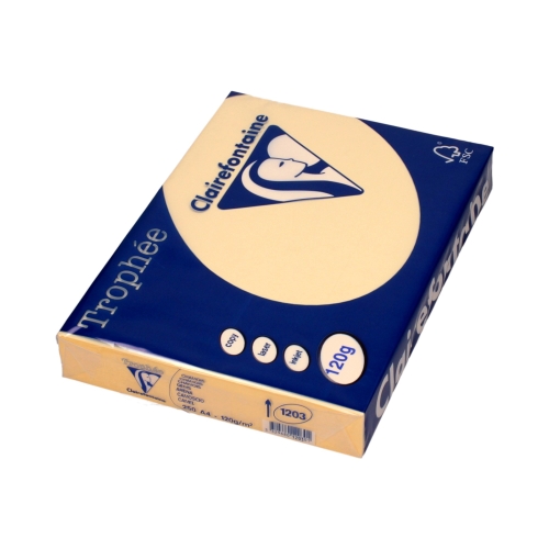 Papier ksero A4 120g kremowy Trophee