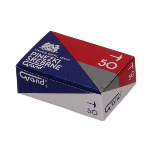 Pinezki srebrne (50)