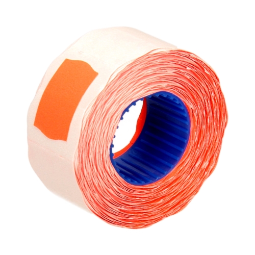 Taśma metkownica 26x16 2rzędowa falista czerwona  - 700 etykiet