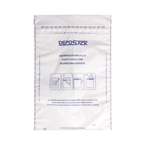 Koperty bezpieczne B5 białe HK Deposack