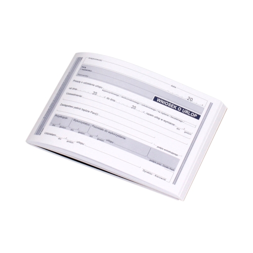 Wniosek urlopowy A6 offset MP 515-5