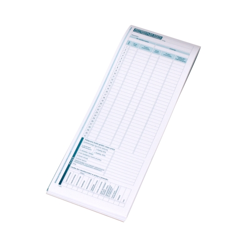 Indywidualna karta czasu pracy MP 531-0