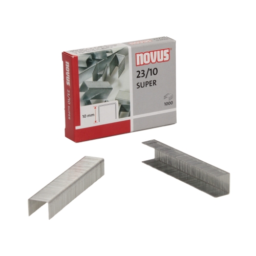 Zszywki 23/10 cynkowe (1000) Novus