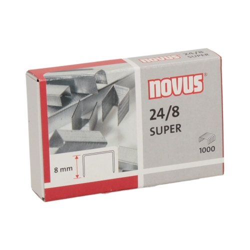 Zszywki 24/8 cynkowe (1000) Novus