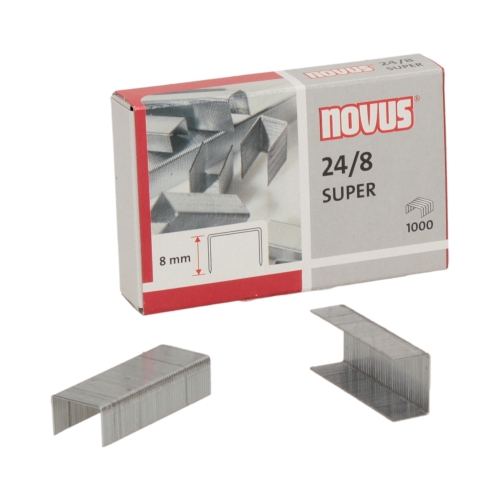 Zszywki 24/8 cynkowe (1000) Novus