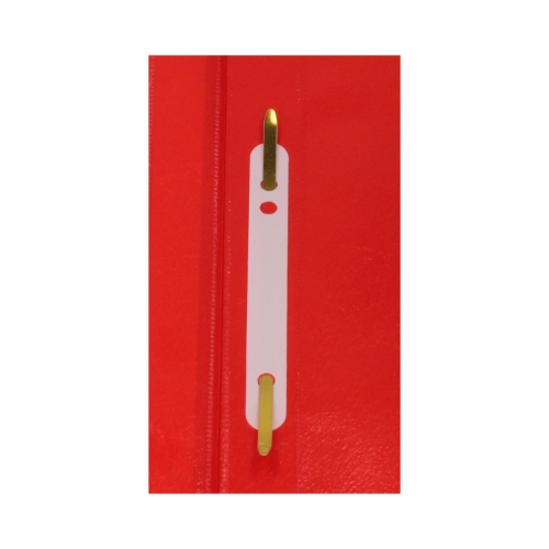 Skoroszyt miękki/perforac A4/PP czerwony