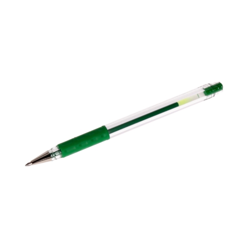 Długopis żelowy 0.60mm zielony HybridGel K116