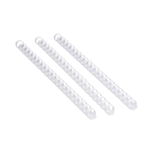 Grzbiet plastikowy 14mm biały 125k Argo