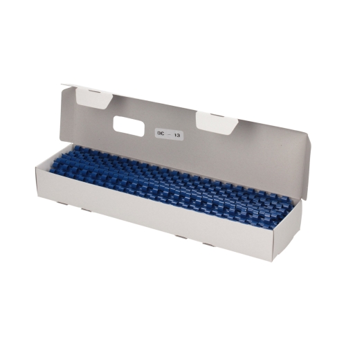 Grzbiet plastikowy 6mm niebieski 25k Argo