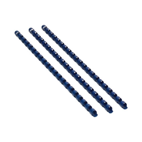 Grzbiet plastikowy 8mm niebieski 45k Argo